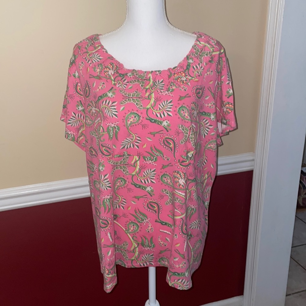 EUC Lilly&Van Short Sleeve Shirt